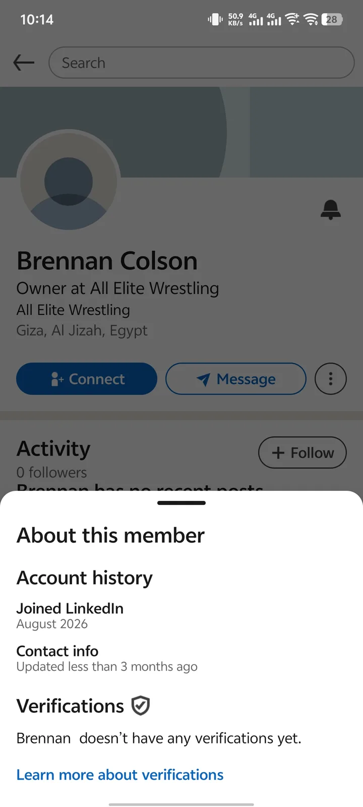 Linkedin.com | 2026 | 1 month old | 2FA key | Mix location | Format: Login:Pass:2FA: profile ✅
