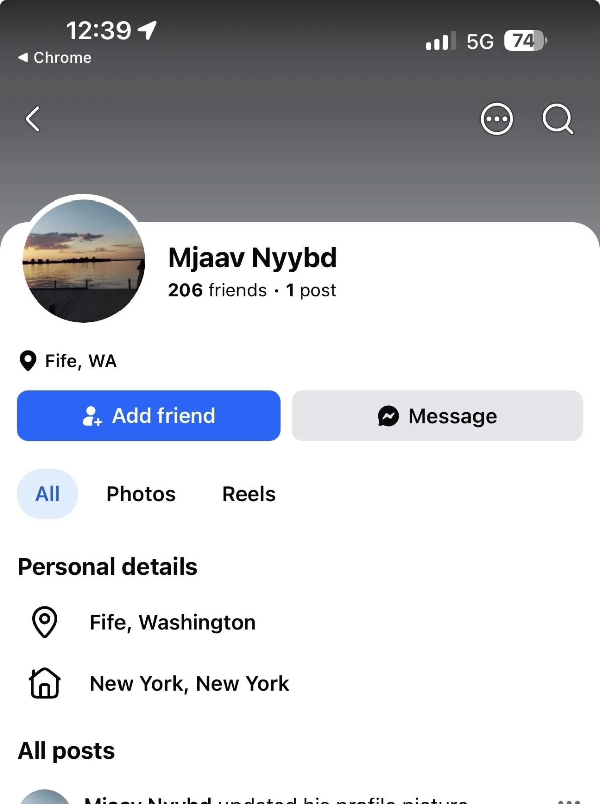 5YEARS OLD FB 🇺🇸 WITH CREATE PAGE