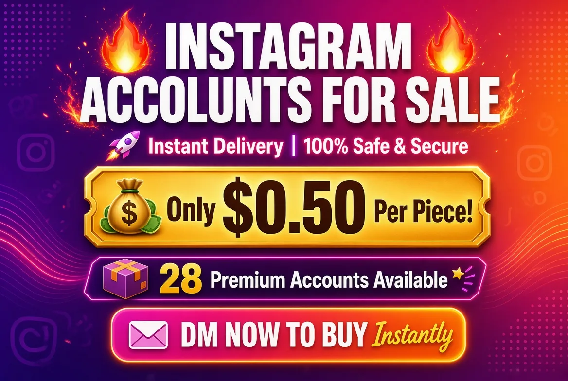 28 Instagram Accounts – UK & Germany | 2FA Enabled