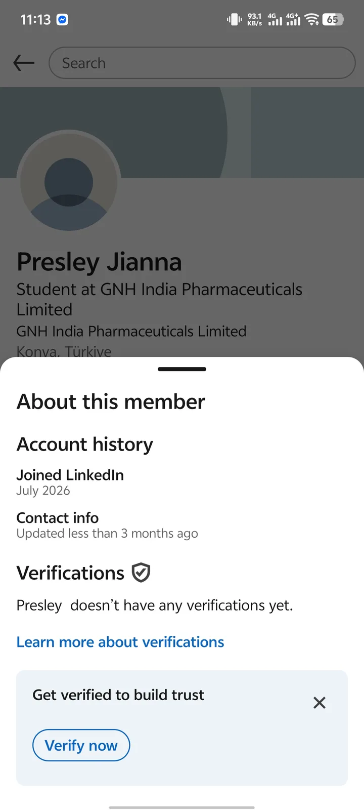 Linkedin.com | 2026 | 1 month old | 2FA key | Mix location | Format: Login:Pass:2FA: profile ✅