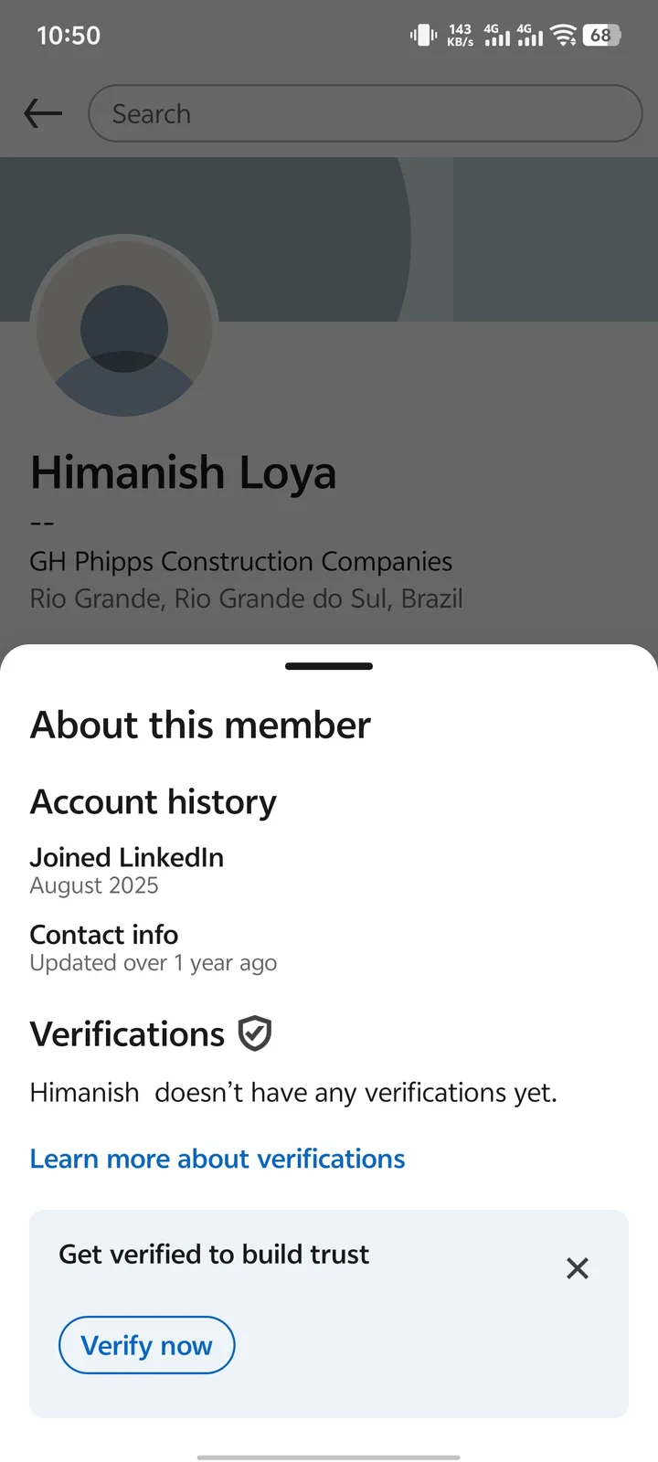Linkedin.com | 2025 | Over 1 Year | 2FA key | Mix location | Format: Login:Pass:2FA: profile ✅