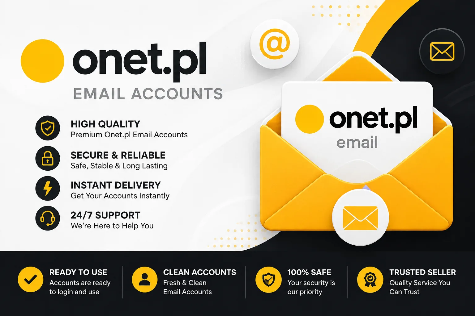 1-3 Years Old Onet.pl Email Verified Accounts